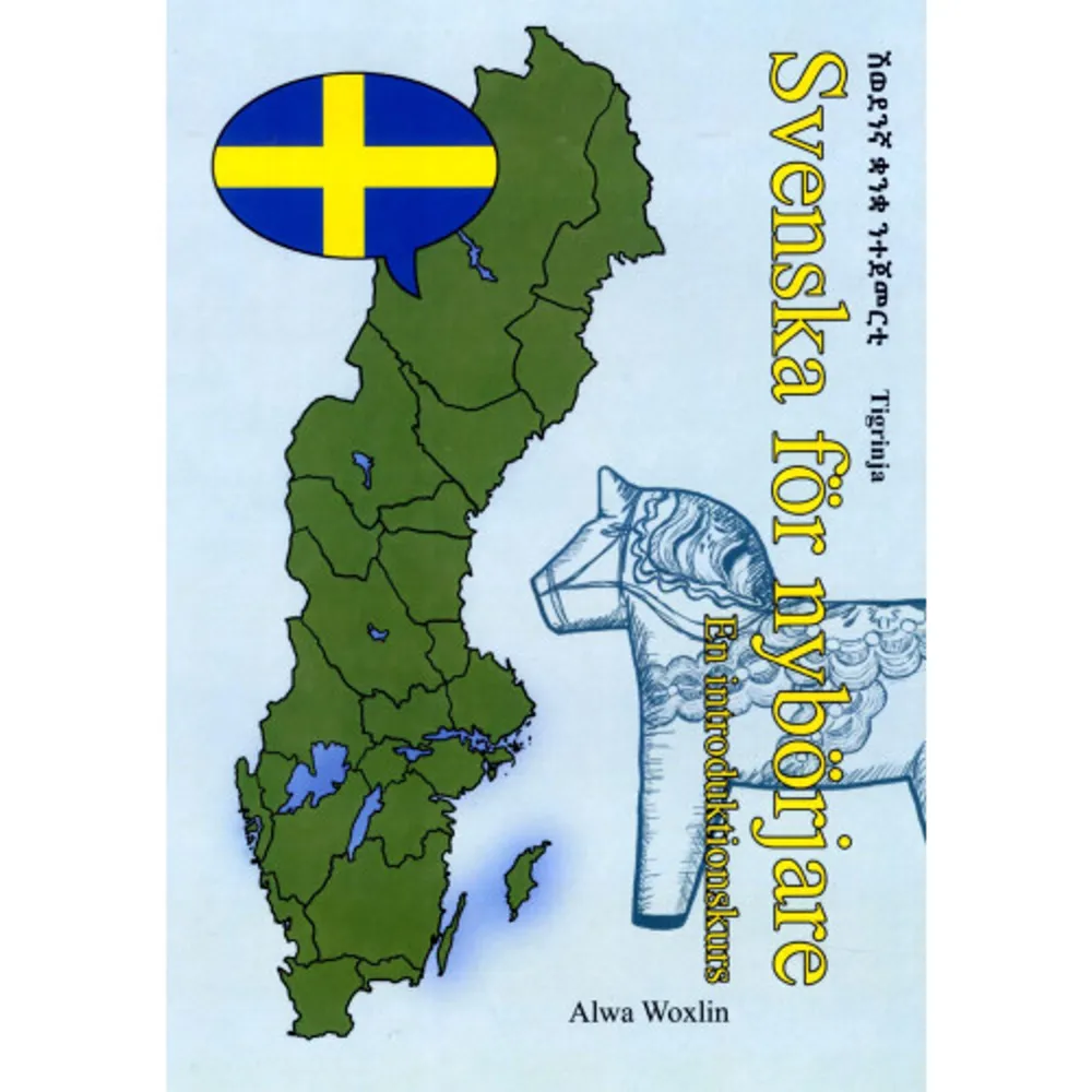 Svenska för nybörjare är ett läromedel för alla som snabbt vill lära sig grunderna i det svenska språket. Finns även på arabiska, persiska, kurdiska, somaliska och engelska. En prisvärd språkbok av hög kvalitet. Inga tillbehör som lexikon, lärarhandledning, facit eller arbetsbok behövs. Alla svenska ord och meningar är direkt översatta till tigrinja (och även till engelska), vilket spar tid i inlärningsprocessen. Det tigrinska ordet är skrivet inom parentes i direkt anslutning till det svenska och engelska ordet. Läromedlet är inte åldersbundet och kan också med fördel användas i hemspråksundervisningen. Boken ger studenten tillfälle att börja med sina språkstudier direkt och får genast kunskaper och färdigheter som ger möjlighet till kommunikation på det svenska språket. I boken finns också exempel på lekar och sånger genom vilka studenter, på ett roligt sätt, kan befästa sina kunskaper. Man får också tips på god fortsättningslitteratur samt gratis siter på nätet för vidare språkutveckling. Uttalanden av utbytesstudenter: I really enjoyed the book because it was simple Swedish and easy to understand. It was really helpful having the English next to the Swedish because then you know what everything means. Overall it was a brilliant book and I am very impressed with it. The best language book, I would recommend it to all people. 10/10. The book is at the right level for the students and a very helpful learning tool.    Format Häftad   Omfång 80 sidor   Språk tir   Förlag Bokförlaget K&R   Utgivningsdatum 2016-06-15   ISBN 9789185903559  . Böcker.