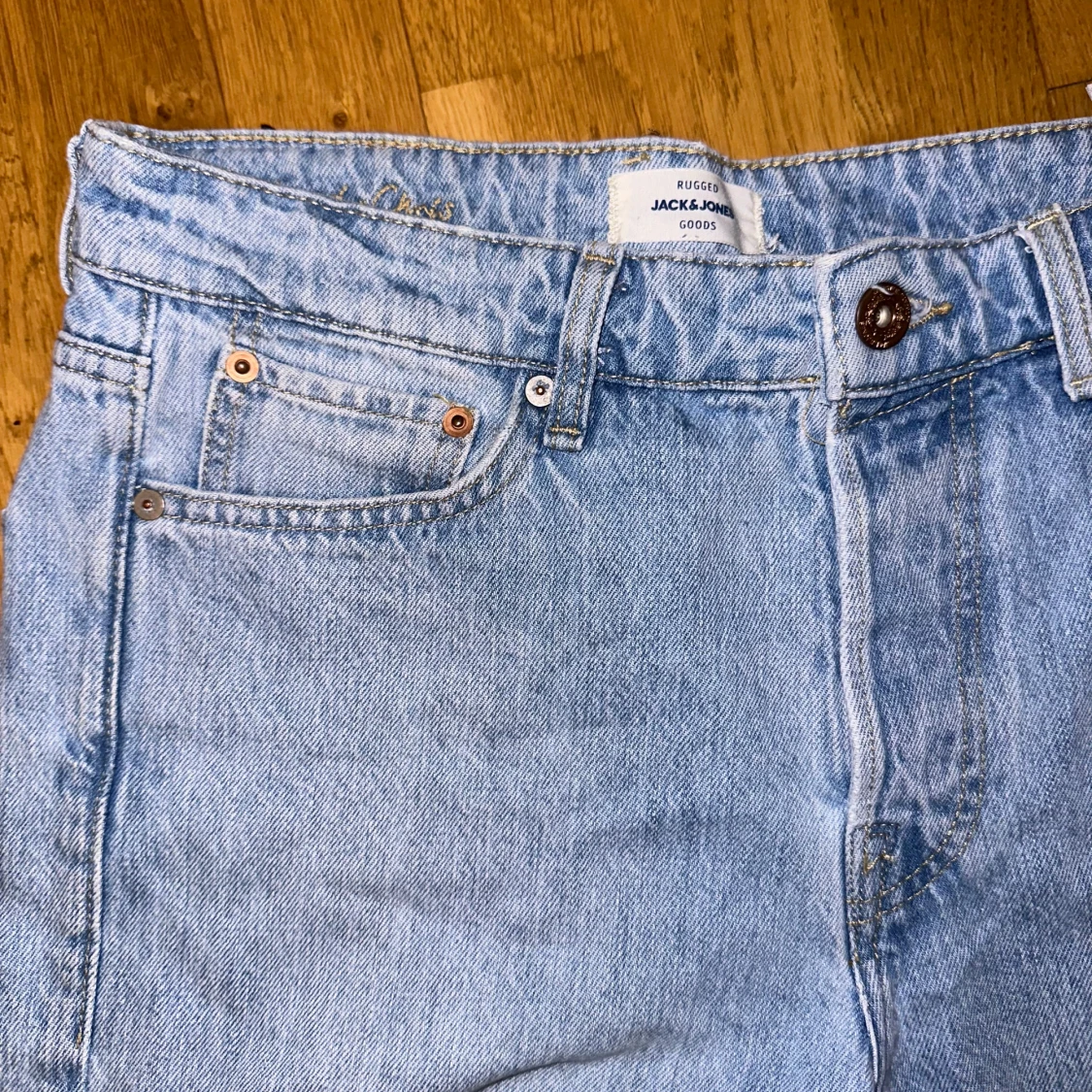 Ljusblå jeans från Jack & Jones - 92