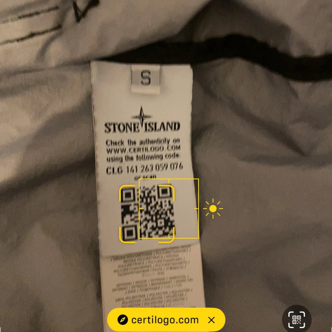 Stone island jacka  - 92