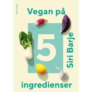 Vegansk mat är lättlagad, god och tillåtande, precis som all mat ska vara! När Siri Barje lagar mat blir det rejäla smaker och väl avvägda ingredienser.Med tio basvaror i köket (som olja, salt och annat du säkert redan har hemma) räcker det med bara fem ingredienser för att laga god vegansk mat – till exempel scrambled tofu, portobelloburgare och linsgryta eller veganska versioner av klassiker som bouillabaisse och chokladmousse. Här finns recept till frukost, smårätter, huvudrätter och efterrätter. Välkommen till det veganska köket!    Format Inbunden   Omfång 155 sidor   Språk Svenska   Förlag Bonnier Fakta   Utgivningsdatum 2020-04-21   Medverkande Li Söderberg   Medverkande Katherine Kimbell   Medverkande Lennart Weibull   ISBN 9789178870202  