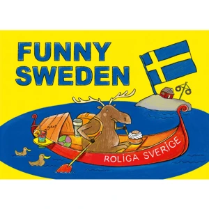 Funny Sweden / Roliga Sverige (inbunden, eng) - Exclusive hand-drawn artwork which show funny and humorous aspects of people living in Sweden.This limited edition hardcopy is an ideal gift or unique souvenir to keep.?- Many high quality prints with funny antidotes (Swedish and English)- Humorous quirks of Swedish culture- Fun quiz testing your Swedish knowledgeOur design studio created this with Love and Goodwill in mind celebrating the Swedish people and will delight all ages!    Format Inbunden   Omfång 48 sidor   Språk Engelska   Förlag Funni Planet   Utgivningsdatum 2019-01-31   Medverkande Niklas Stockborg   ISBN 9789198518702  