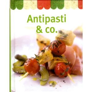 Antipasti & co (inbunden) -  Ingenting går upp mot antipasti - aptitretarna som får huvudrätten att att blekna!Den här boken bjuder på en väl avvägd blandning av traditionella antipasti och mer generöst tilltagna primo piatti-rätter med pasta och risotto. Men även sallader, soppor, patéer, omeletter och frittastas finns med bland de många recepten. På menyn står grillade grönsaker med balsamvinäger, vitello tomato, pastisräkor med fänkål, oliv- och ricottapaj och mycket, mycket mer. Så ta på förklädet och bjud in dina vänner till en spännande och kulinarisk afton!     Format Inbunden   Omfång 236 sidor   Språk Svenska   Förlag Stevali   Utgivningsdatum 2017-09-13   Medverkande Weronica Andersson   Medverkande Anna Plewka   ISBN 9783625008675  