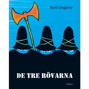 Tomi Ungerers De tre rövarna är en riktig bilderboksklassiker som nu kommer i nytryck. Berättelsen om de tre rövarna som tar hand om den föräldralösa flickan Tiffany har roat barn över hela världen och boken är översatt till mer än 20 språk. Boken har också blivit animerad film som finns på dvd och har visats i SVT.    Format Inbunden   Omfång 36 sidor   Språk Svenska   Förlag Alfabeta   Utgivningsdatum 2014-01-13   Medverkande Tomi Ungerer   Medverkande Lisa Christina Persson   Medverkande Birgitta Lundborg   ISBN 9789150116199  