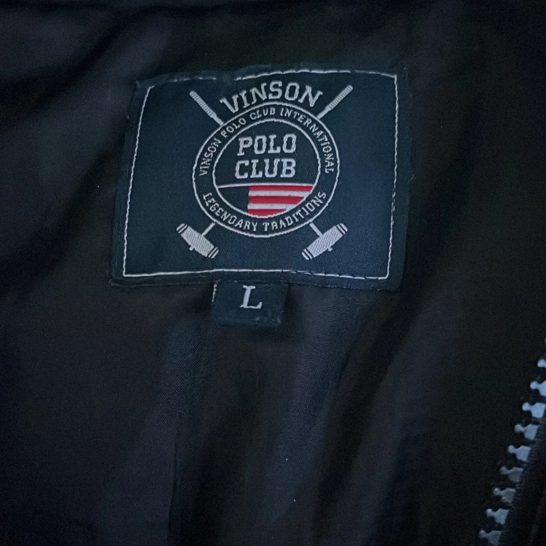 Svart pufferjacka från Polo Club - 92