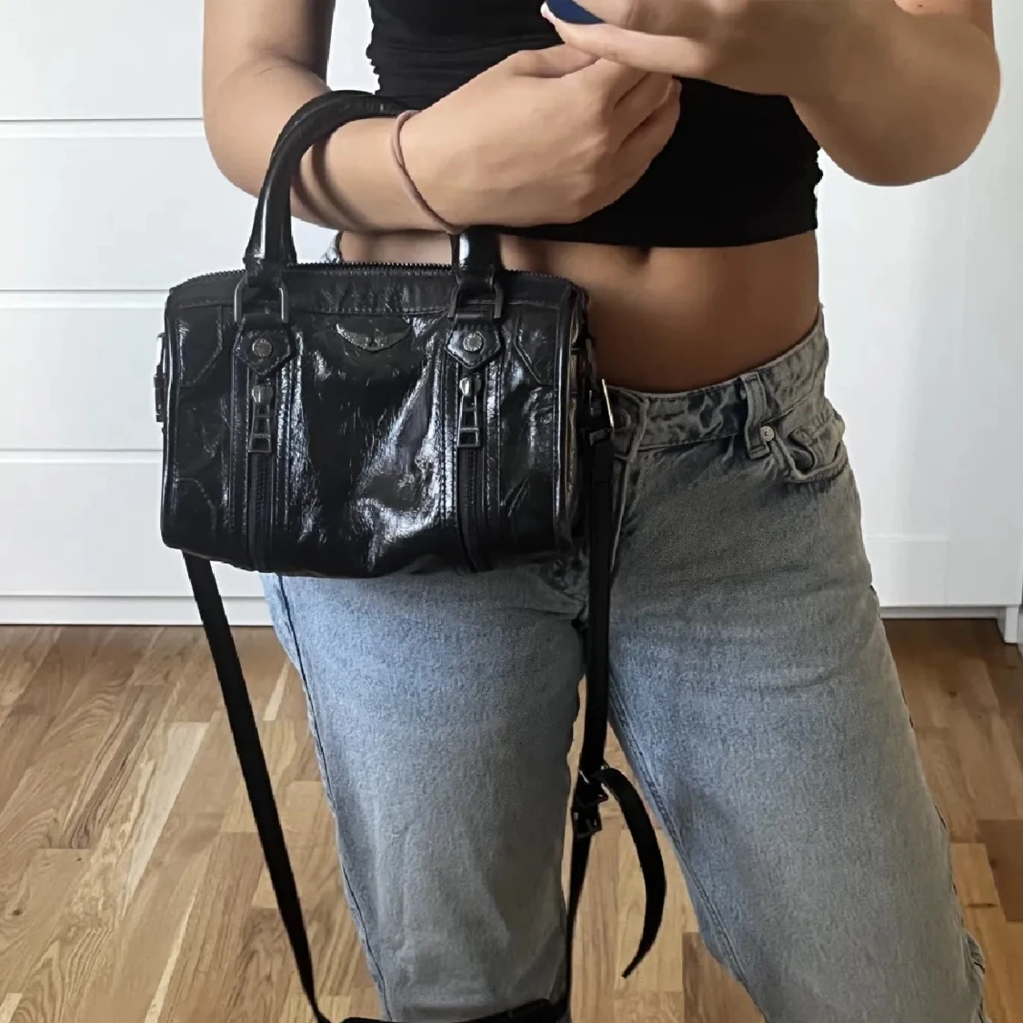 Svart handväska från Zadig & Voltaire - 91