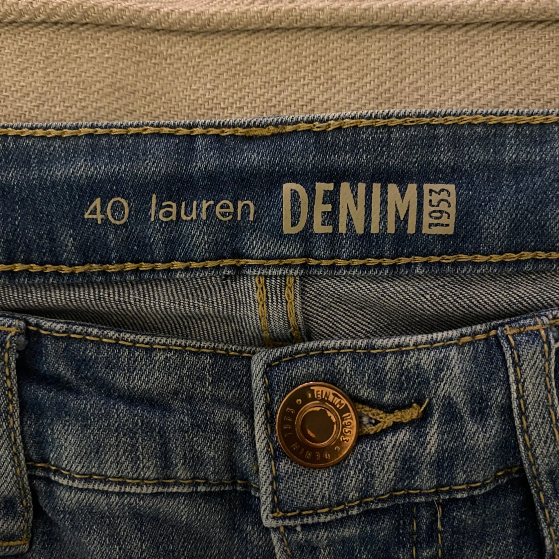 Blå jeans från Lauren Denim - 91