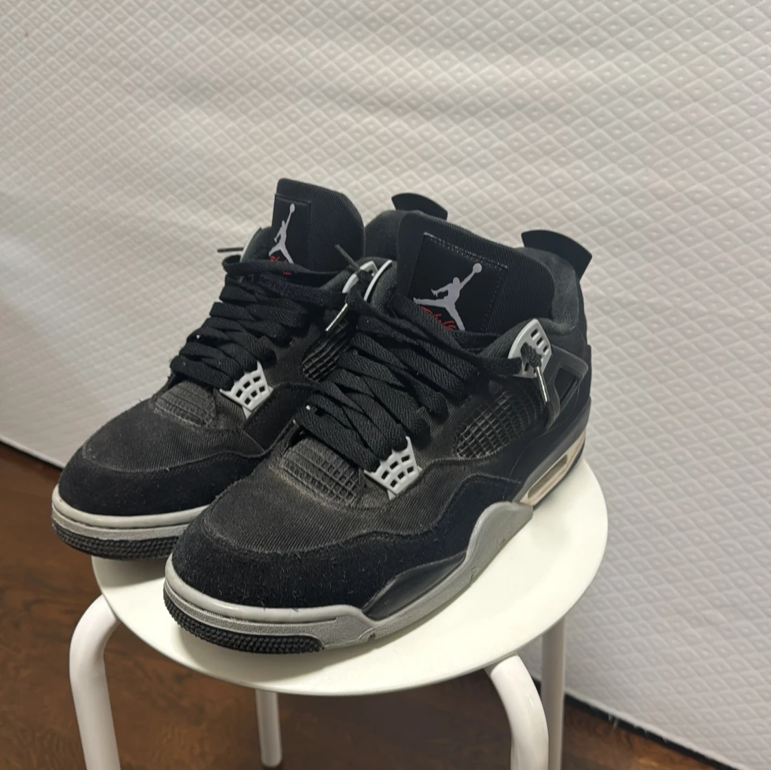 Svarta Nike Air Jordans