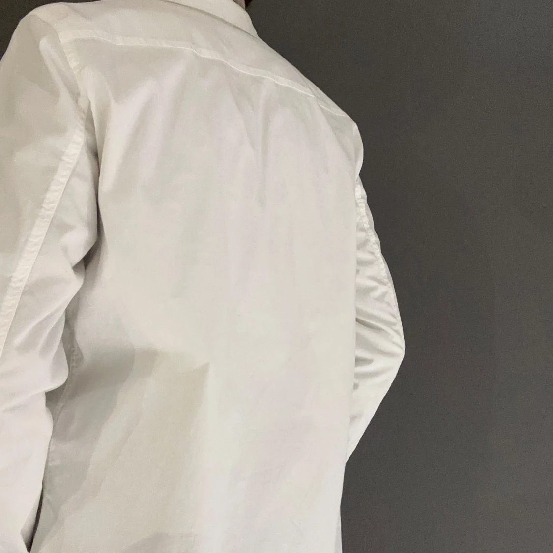 Vit overshirt från Oscar Jacobson - 91