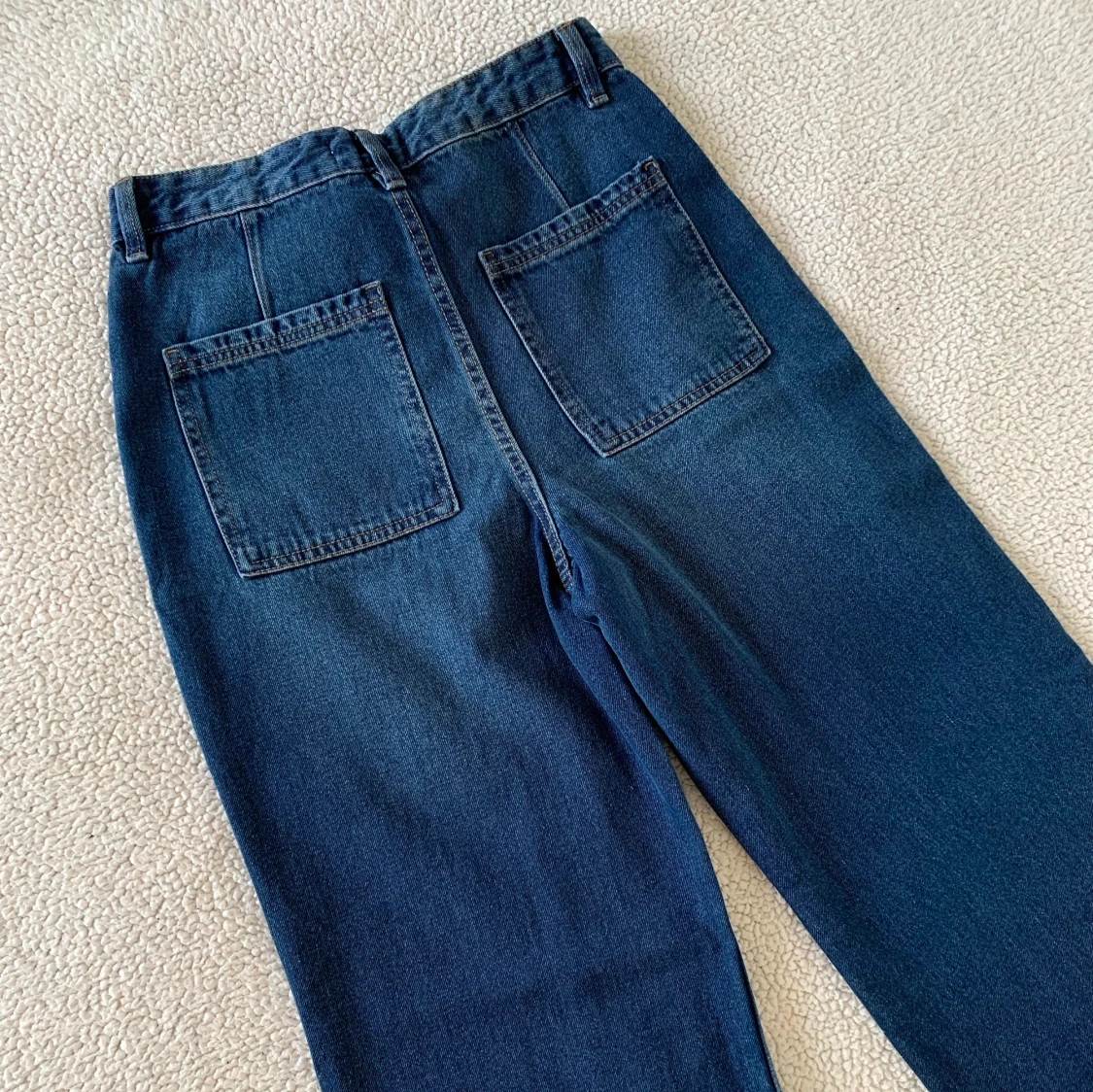 Sinsay blåa raka jeans - 92