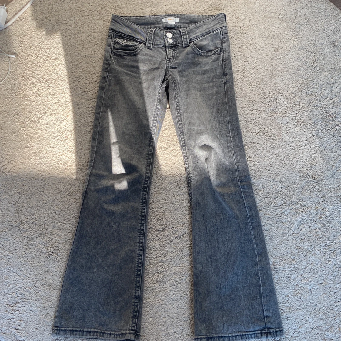 Lågmidjade Gina tricot jeans🥰