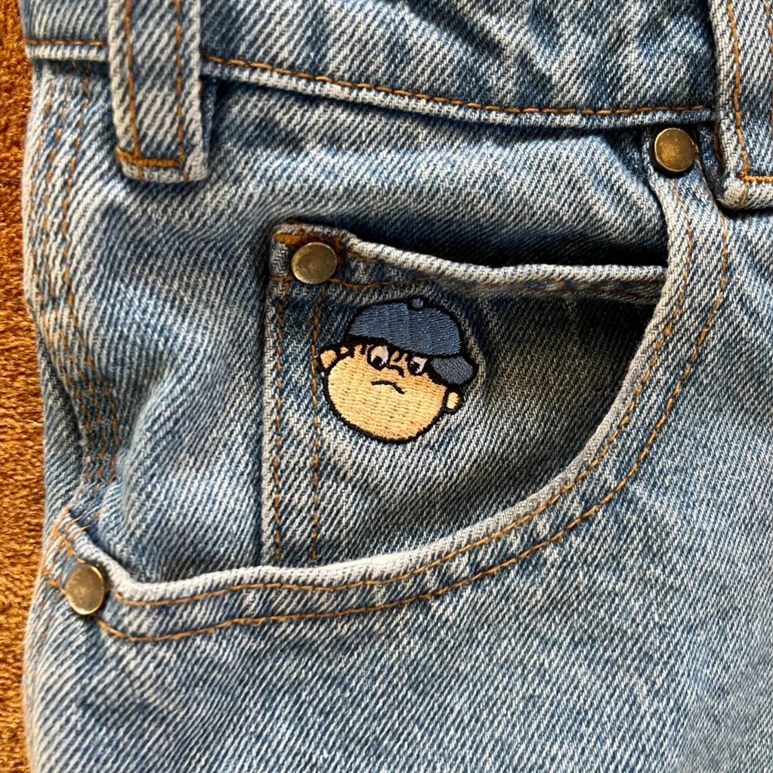 Feta butter baggie jeans  - 91