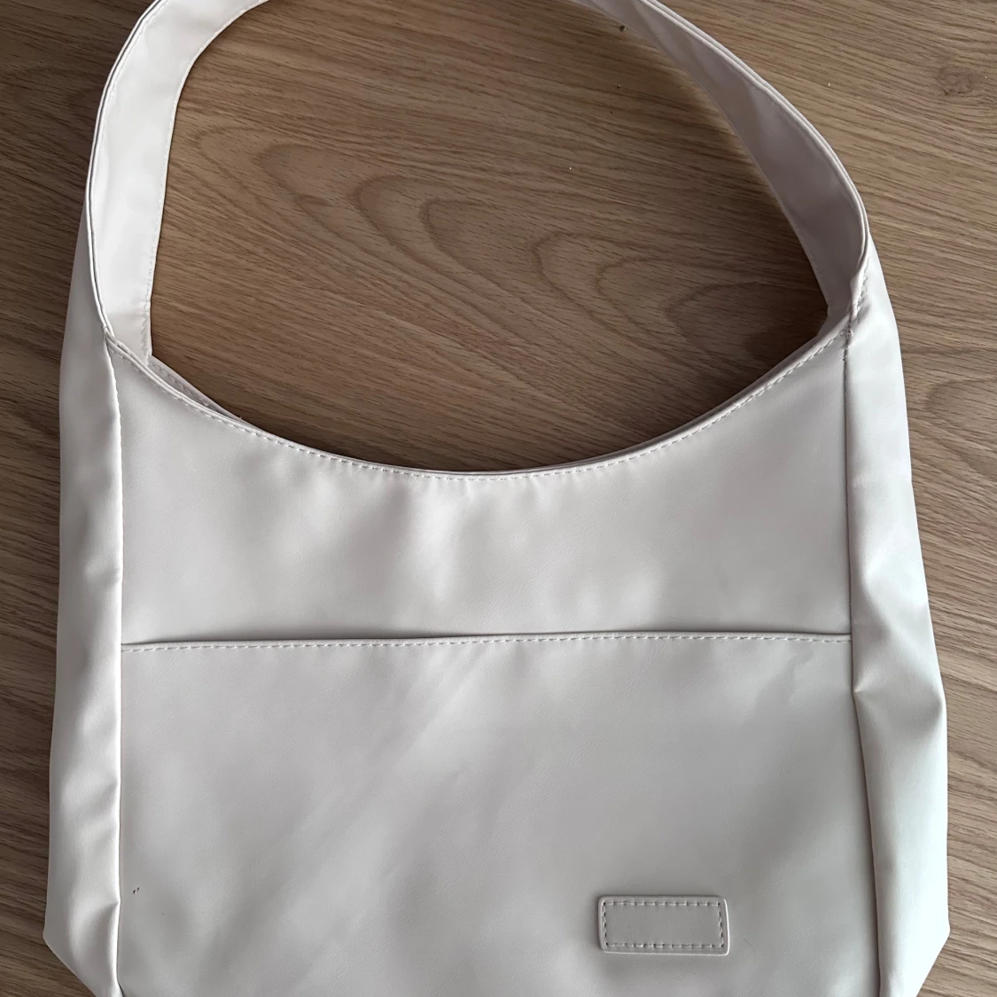 Vit handväska