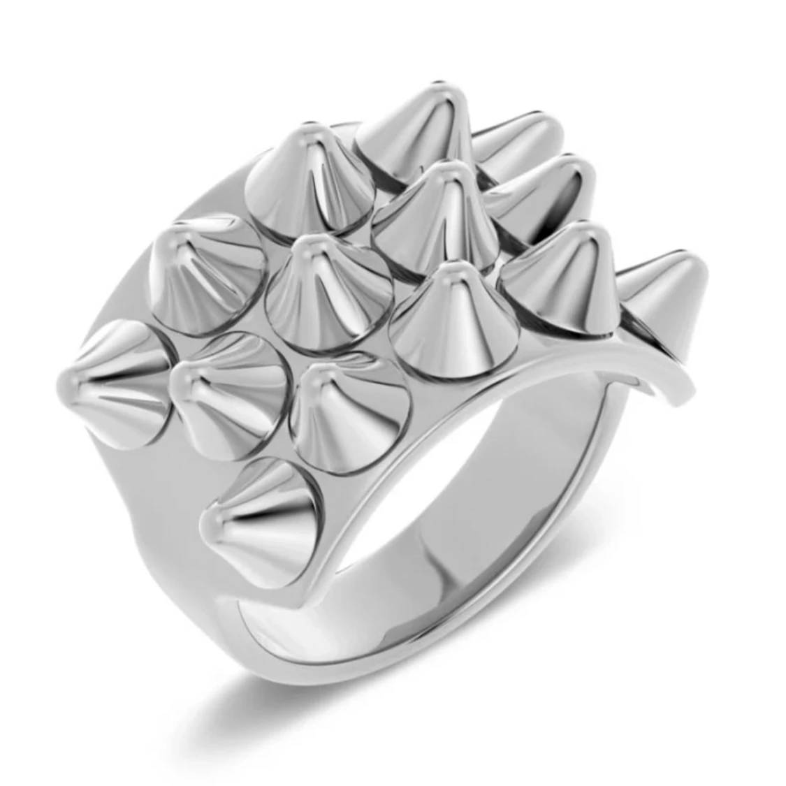 Peak Ring Steel Edblad, Stl M, silver - 91