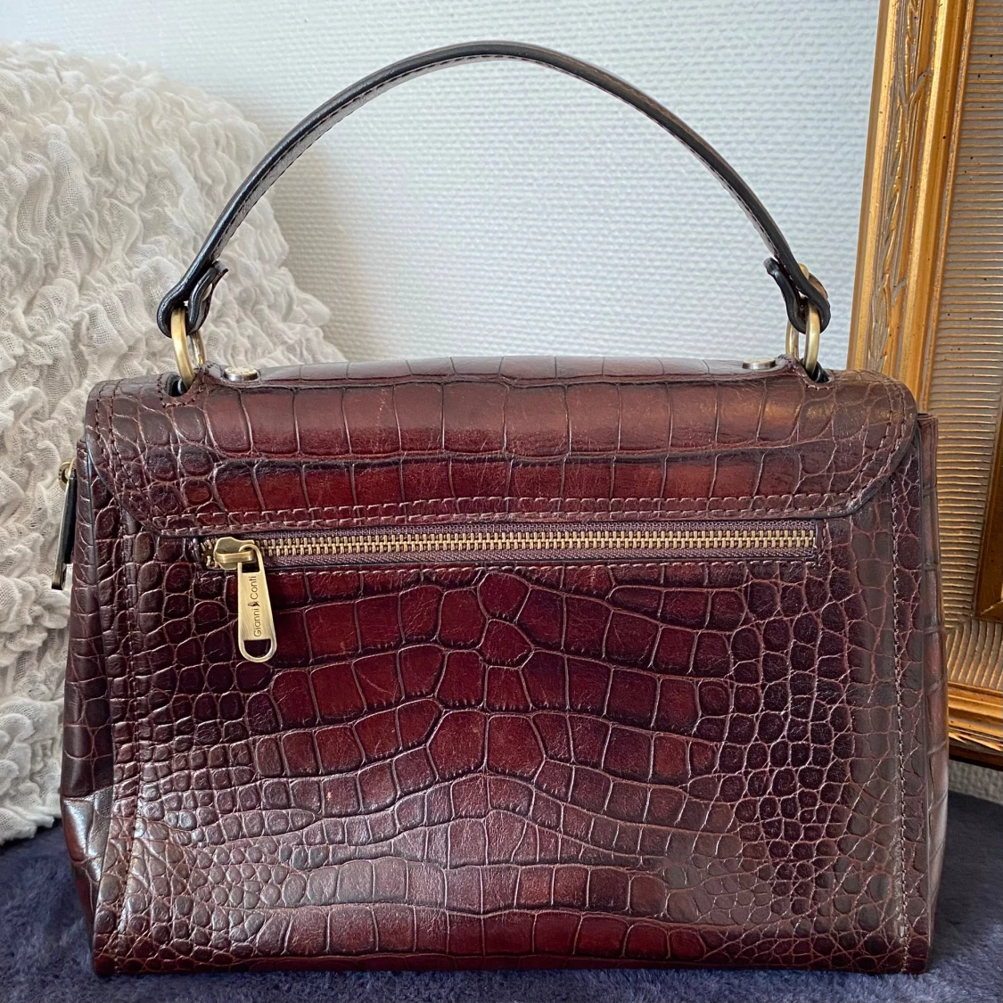 Italiensk väska i läder - 1