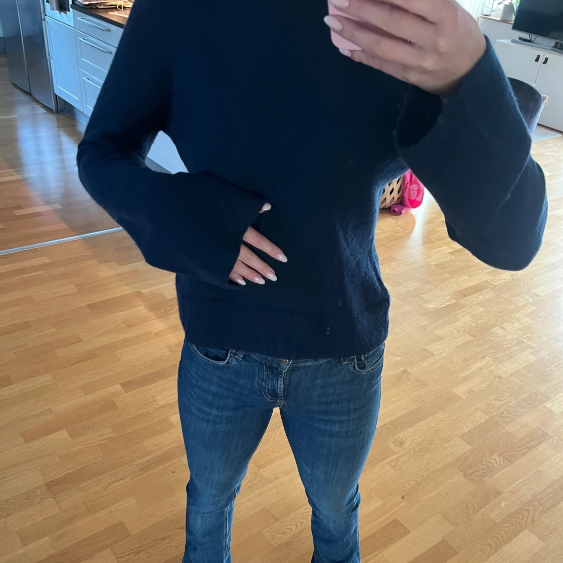 Stickad tröja  - 90