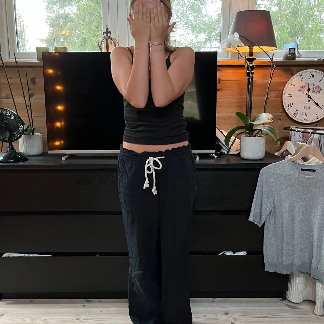 Roxy linne byxor - 91