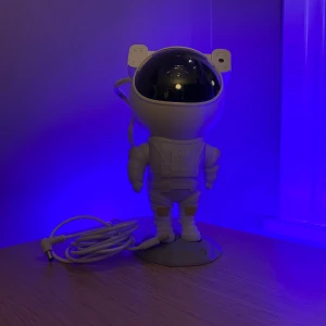 Astronaut stjär-projektor  - En projektor som gör så att ens rum ser ut som en fantasivärld. Jag har knappt använt den. Men jag säljer den för att jag behöver pengar. Nypris:550kr