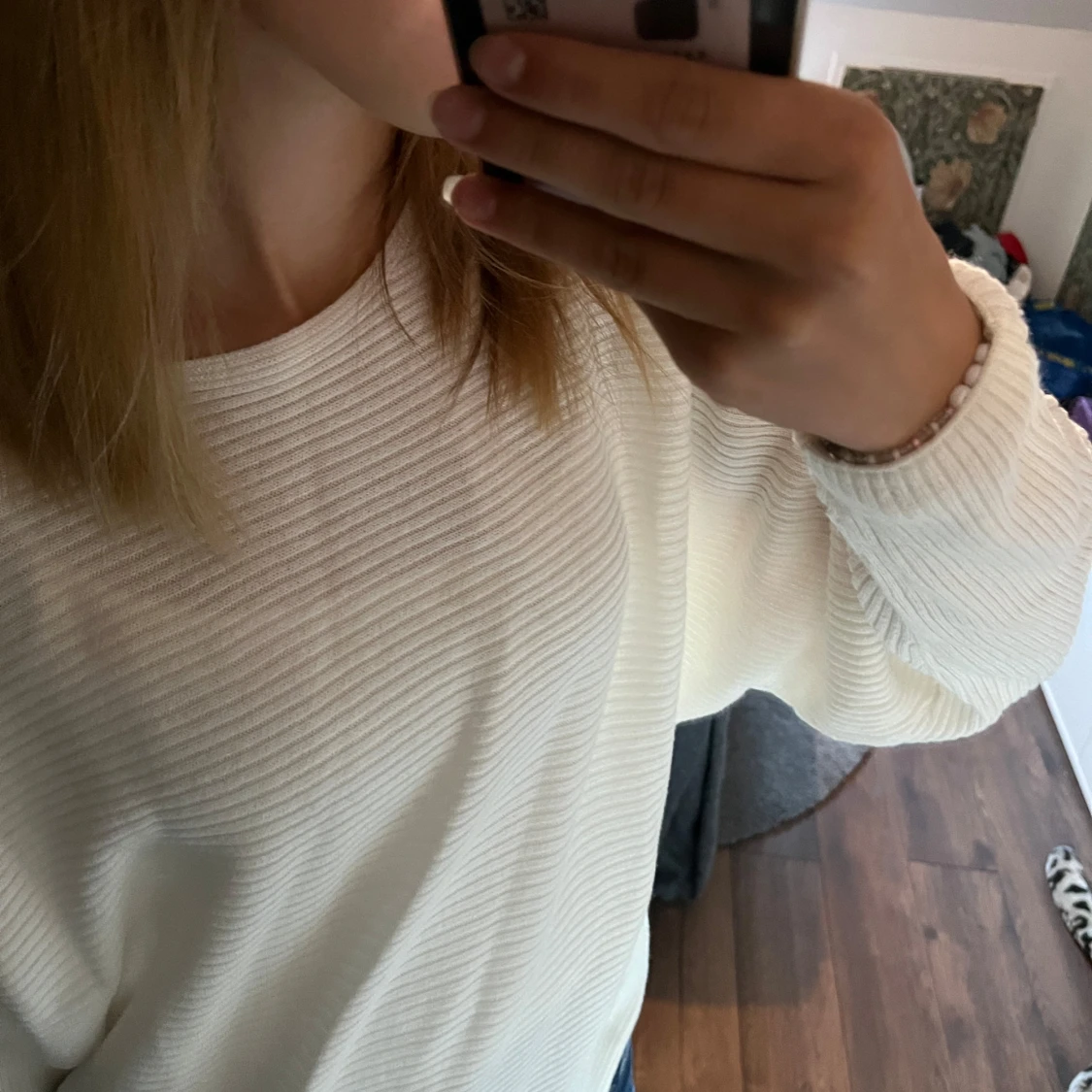 Ribstickad tröja från Kappahl  - 90