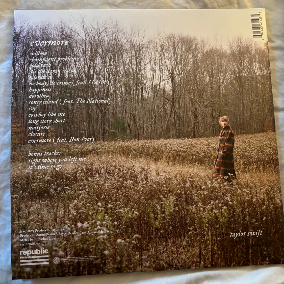 Evermore vinyl  - 91