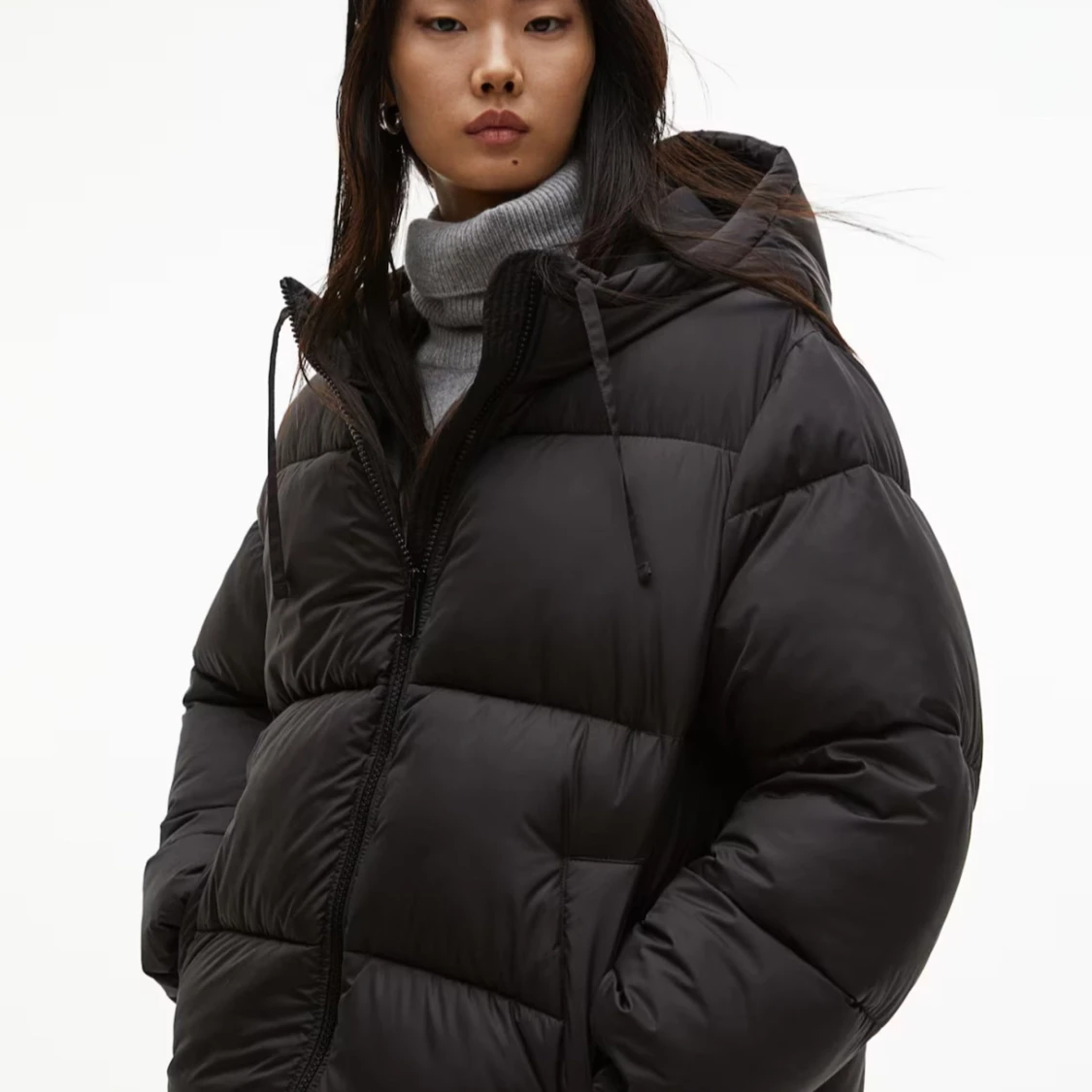 Trendiga pufferjackan