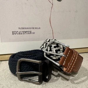 Flätade Bälten - Säljer nu dessa två flätade bältena för 49 kr styck eller ett paket pris på 79kr för båda bältena😊