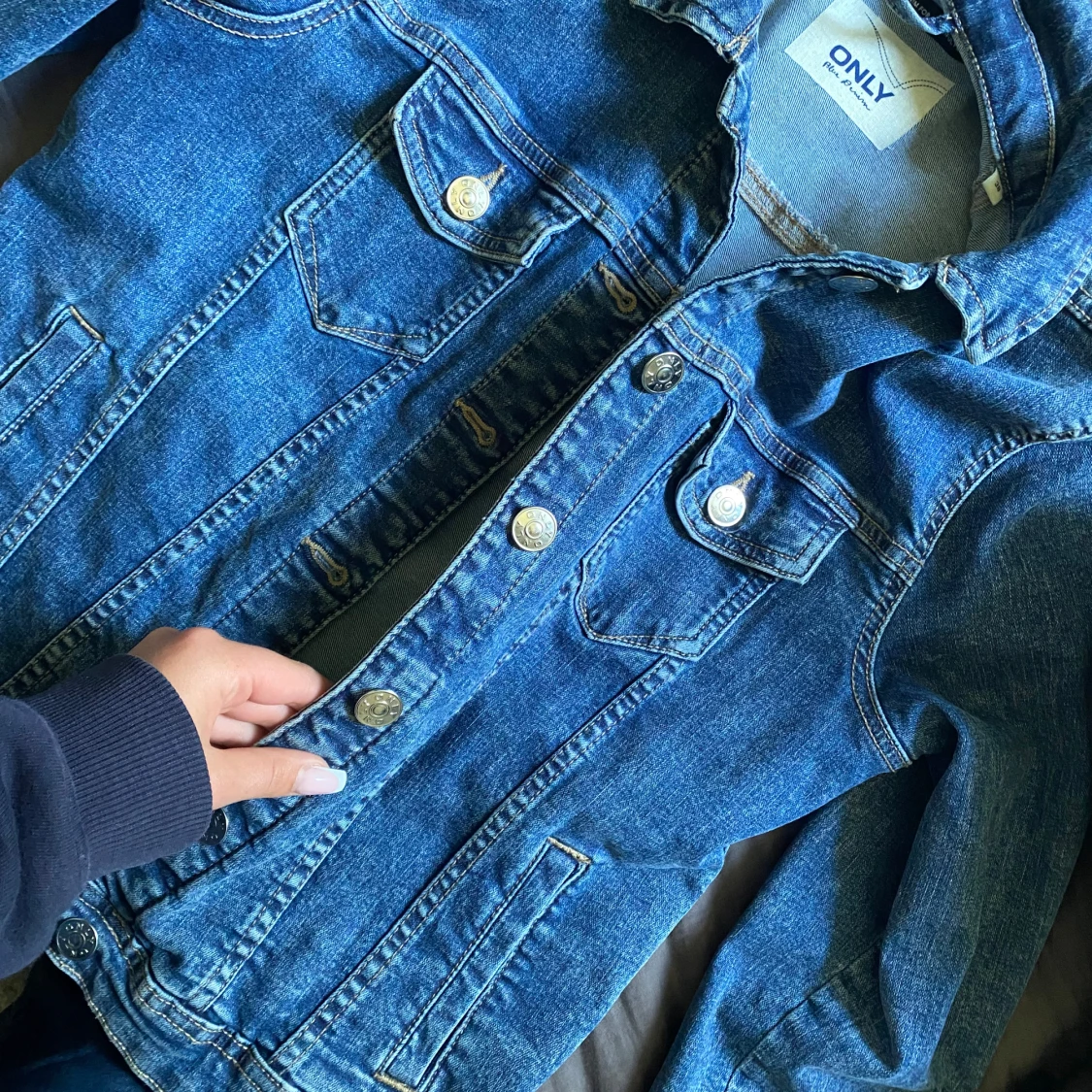 Jeans jacka 💕💕 - 90