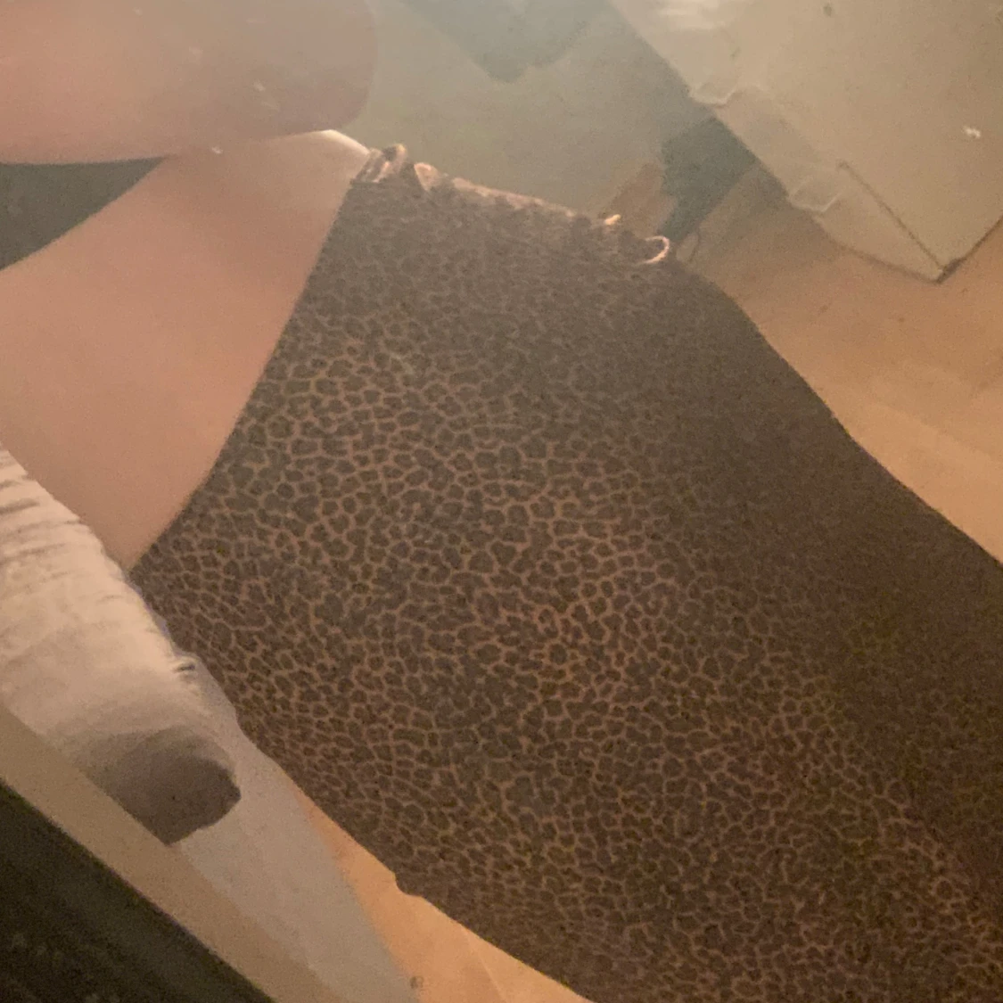 Leopard kjol/klänning - 92