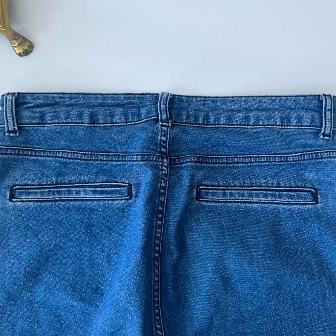 Blå bootcut jeans - 91