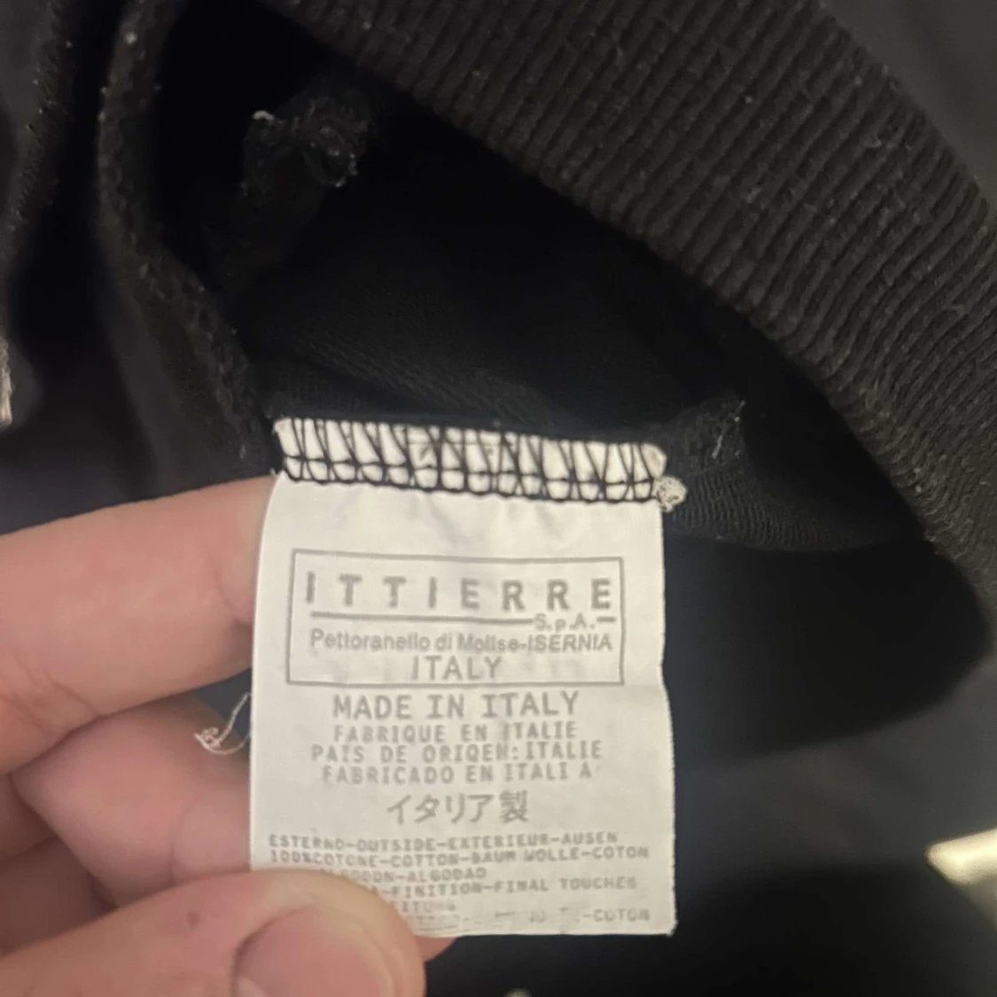 Svart kofta från Moncler - 90