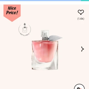 Parfym: La vie est belle, Lancome - ORGINALPRIS 1389! 100 ml. Supergod parfym från Lancome. Knappt använd, majoritet kvar. 