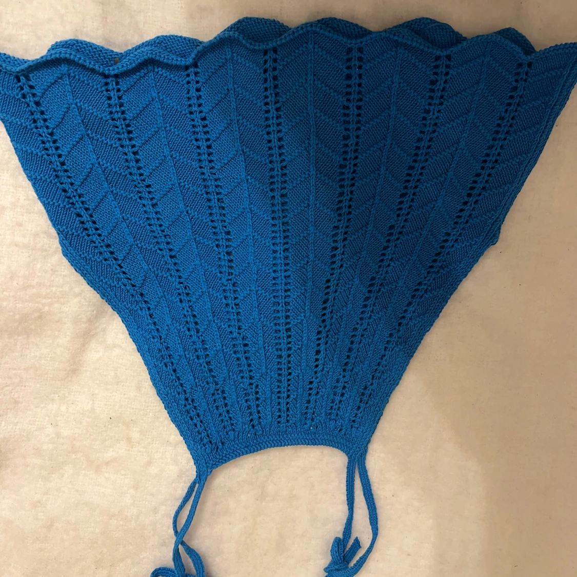 Blå stickad topp från Zara - 91