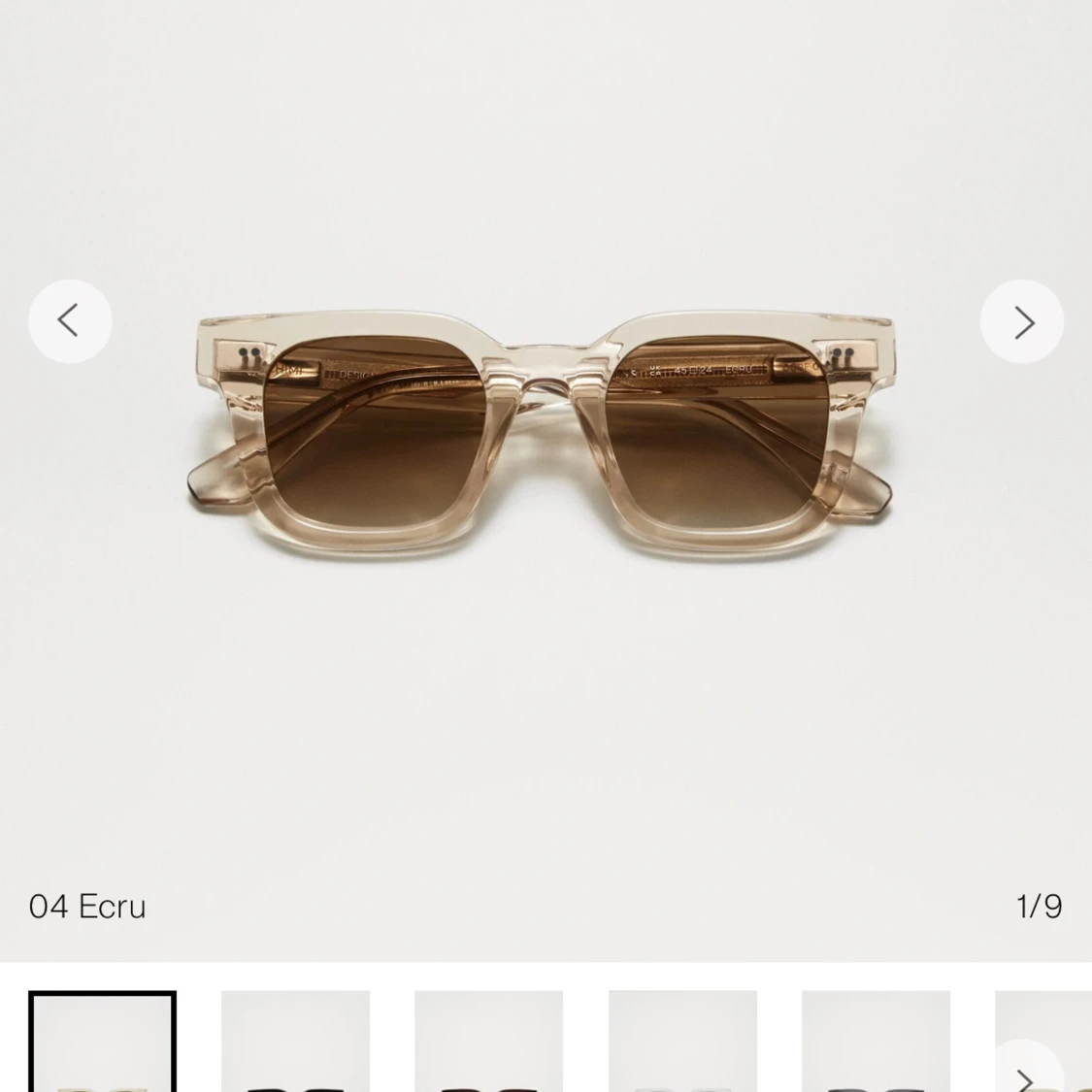 Beige solglasögon från CHIMI