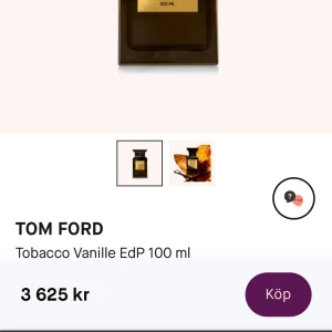 Tom Ford Tobacco vanille 100ml - Hej vill sälja min tom Ford som jag fick den i present men jag tycker inte den passar mig så tänkte sälja den 