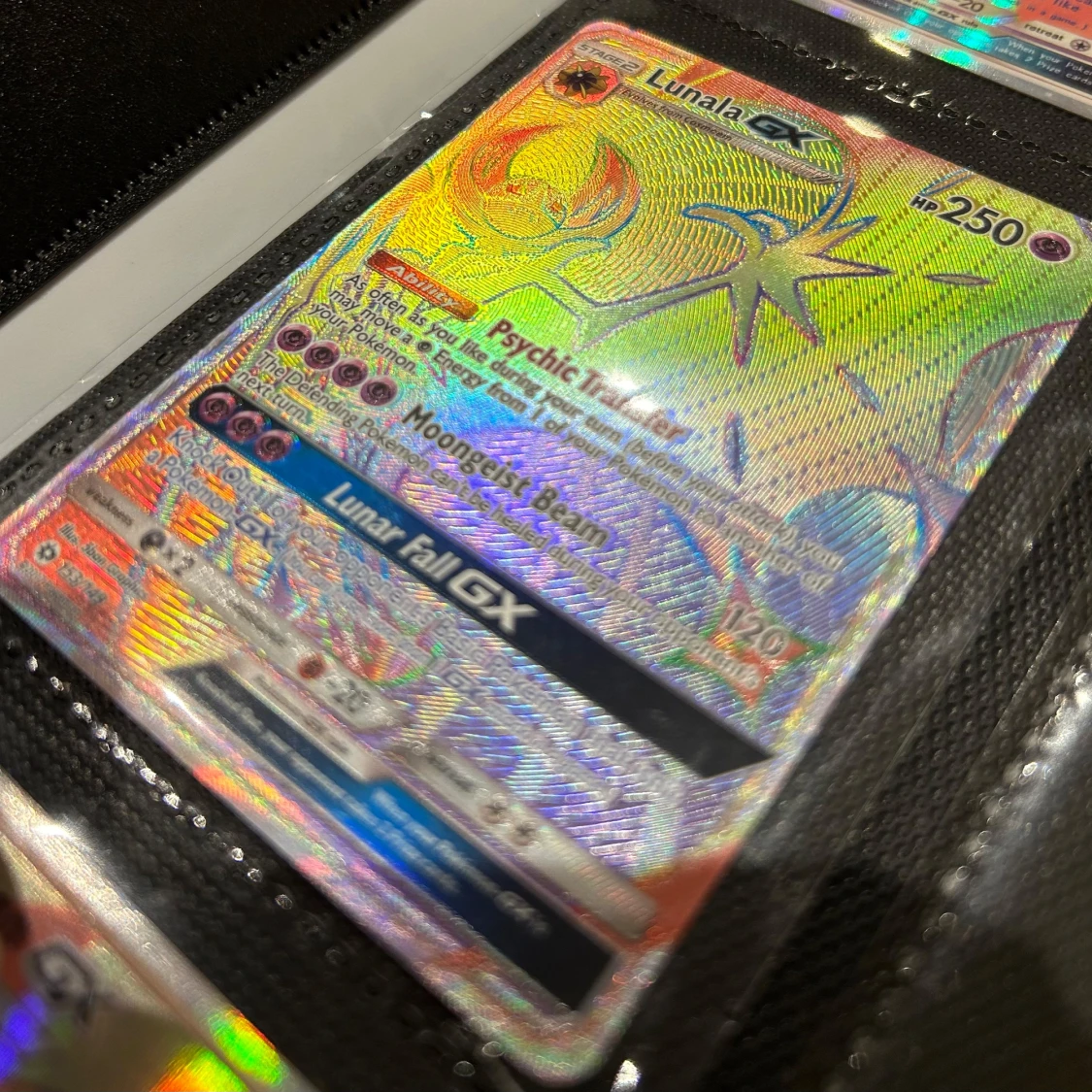 Lunala GX Pokémonkort - 91