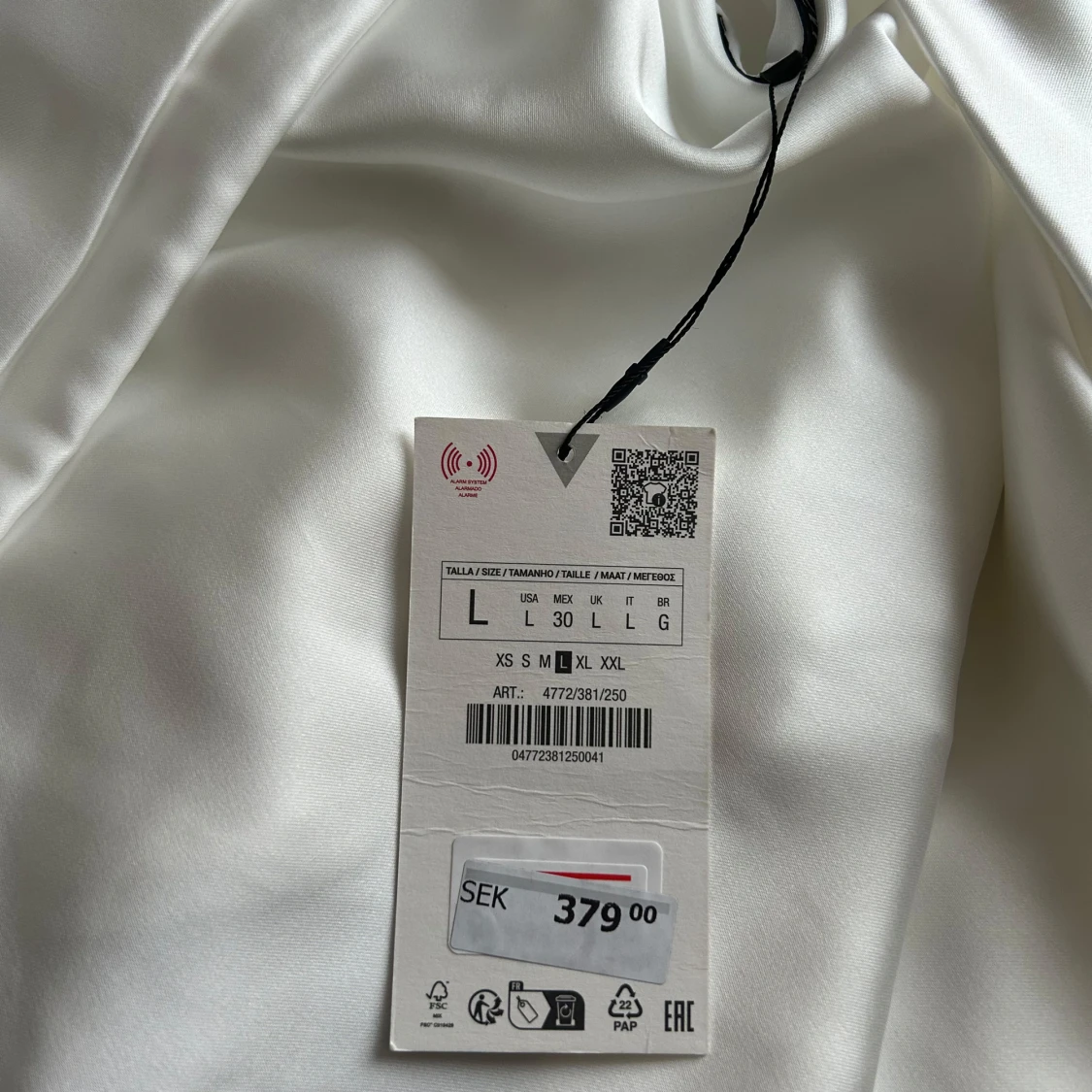 Vit studentklänning - 93