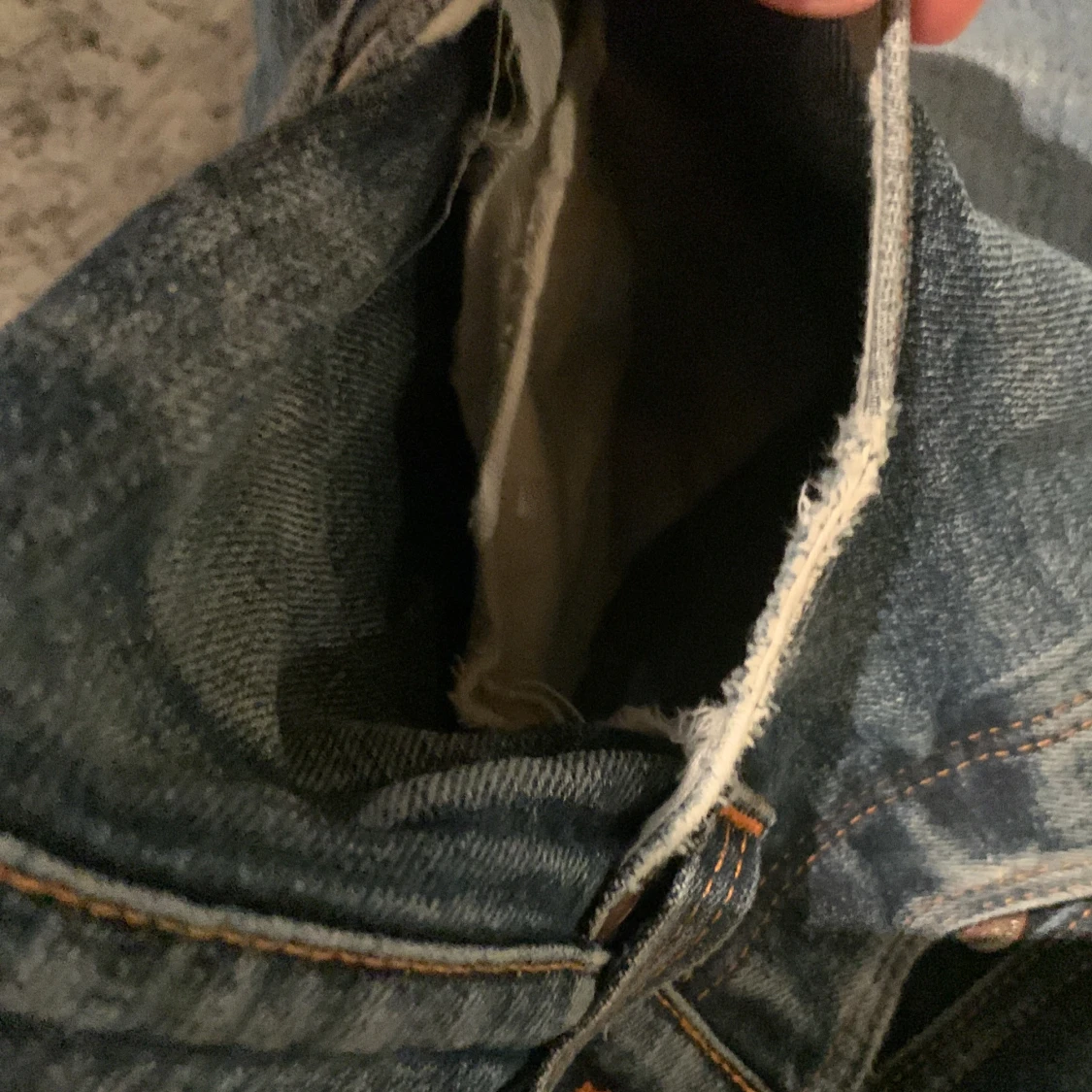 Blå jeans från Nudie Jeans - 92