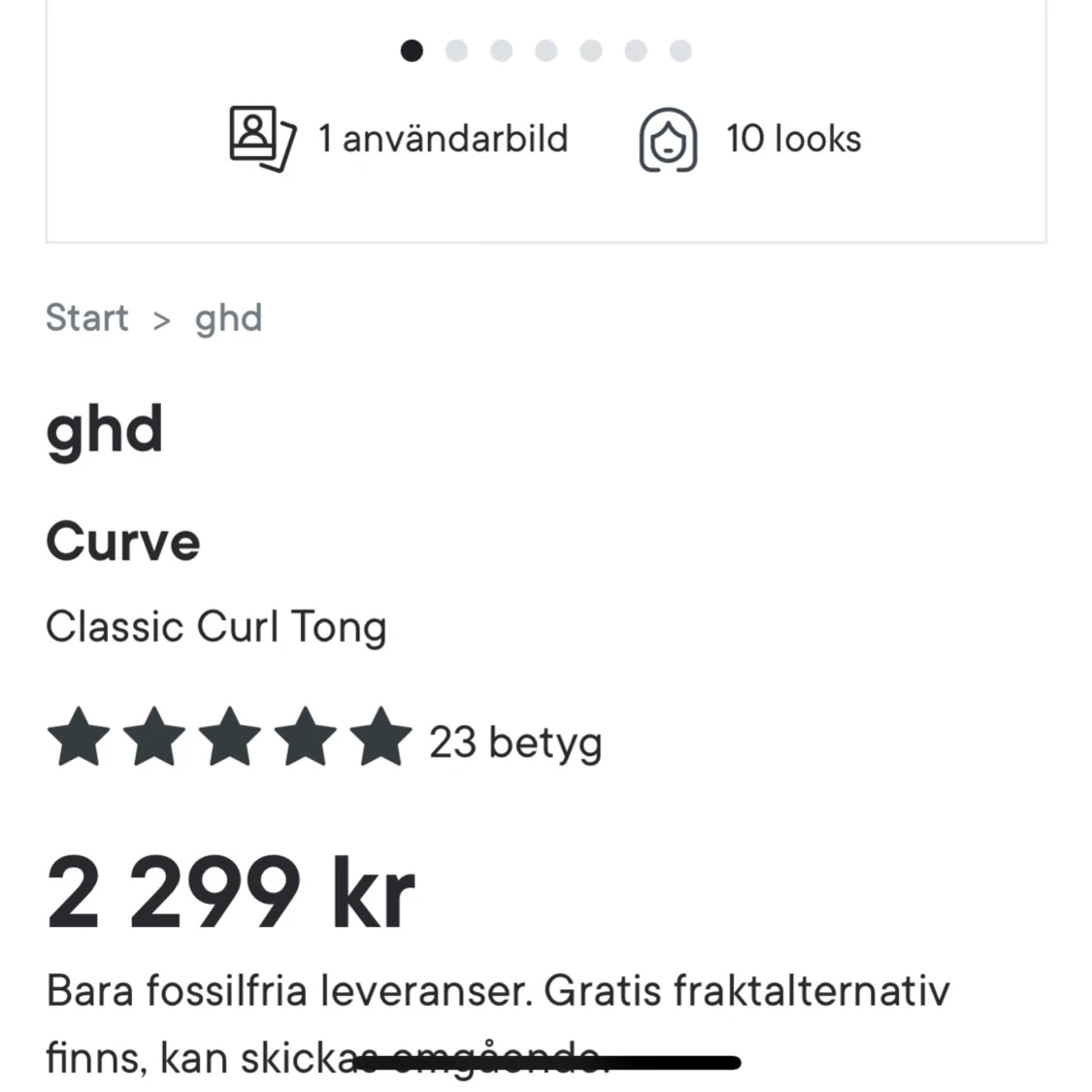 ghd CurveClassic Curl Tong - 92