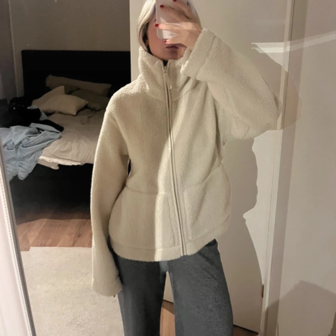 Virala h&m teddyjacka - 90