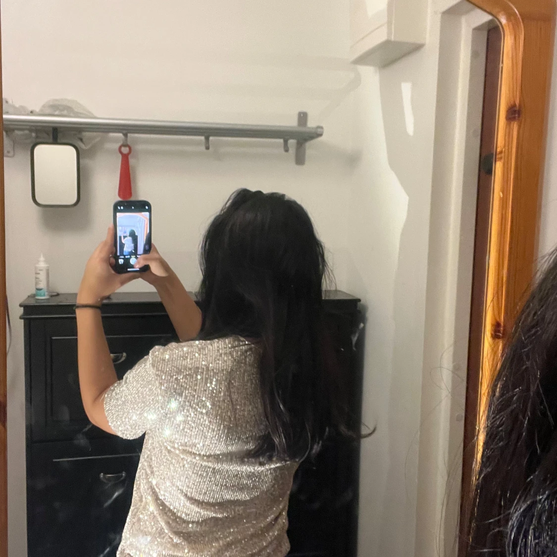 Glitrig fest tröja - 91