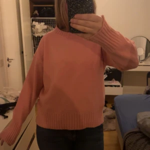  Rosa stickad -  Jättemysigt inför vintern