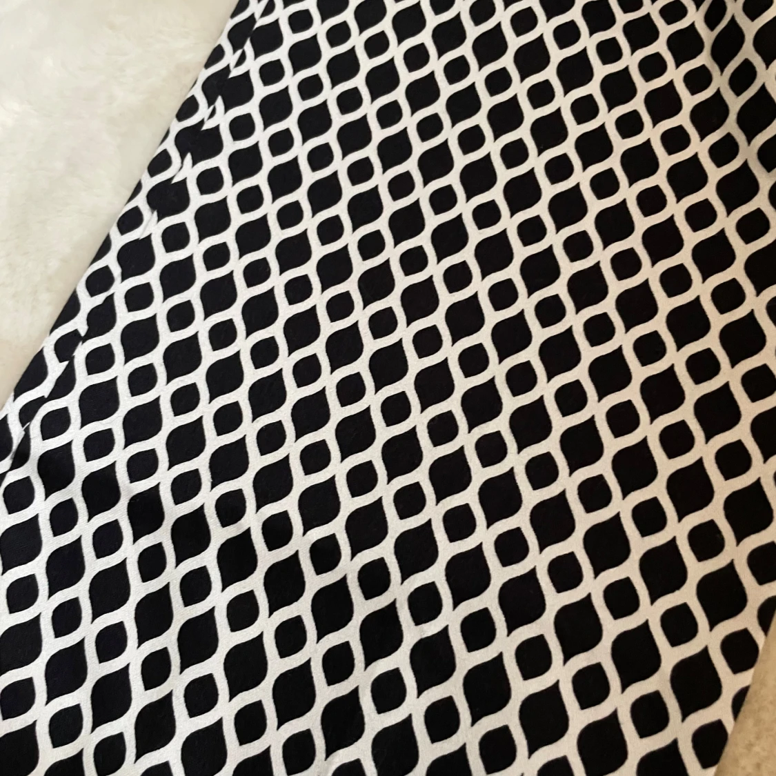 Svartvita mönstrade byxor från H&M - 2