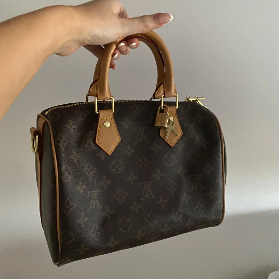 Brun liten handväska - 2