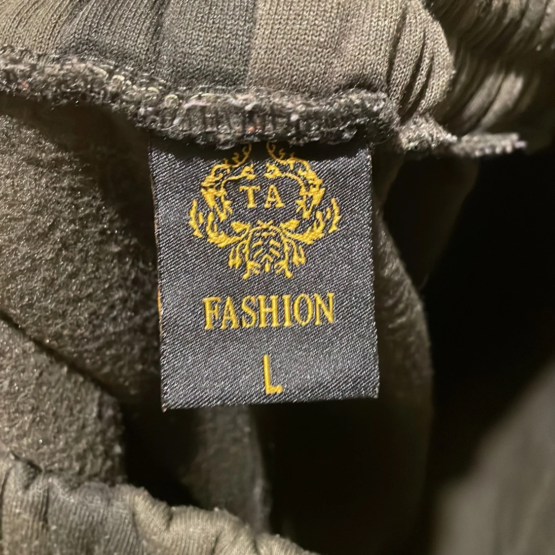 Camouflage mjukisbyxor med dragkedja - 4