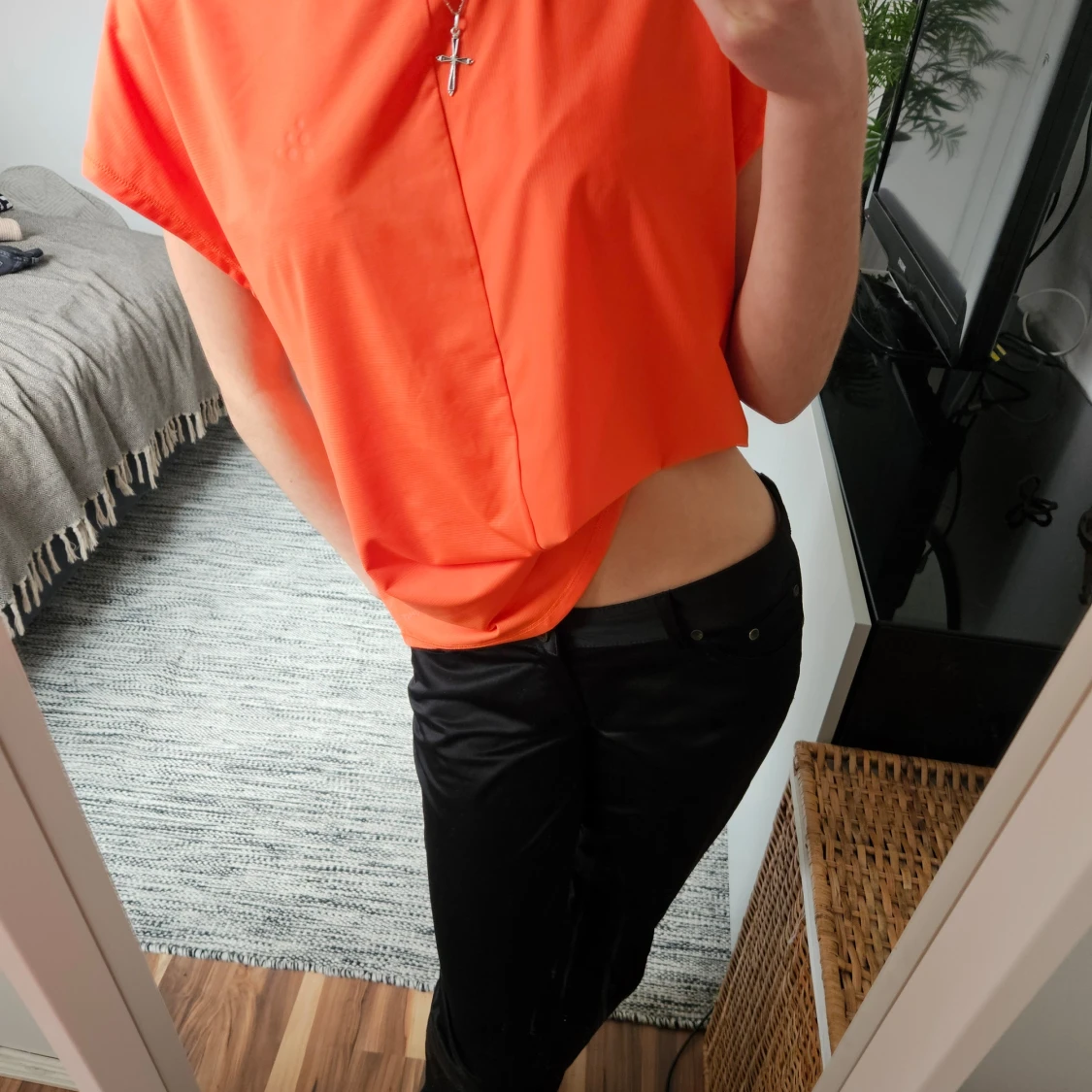 Orange topp från Craft - 1