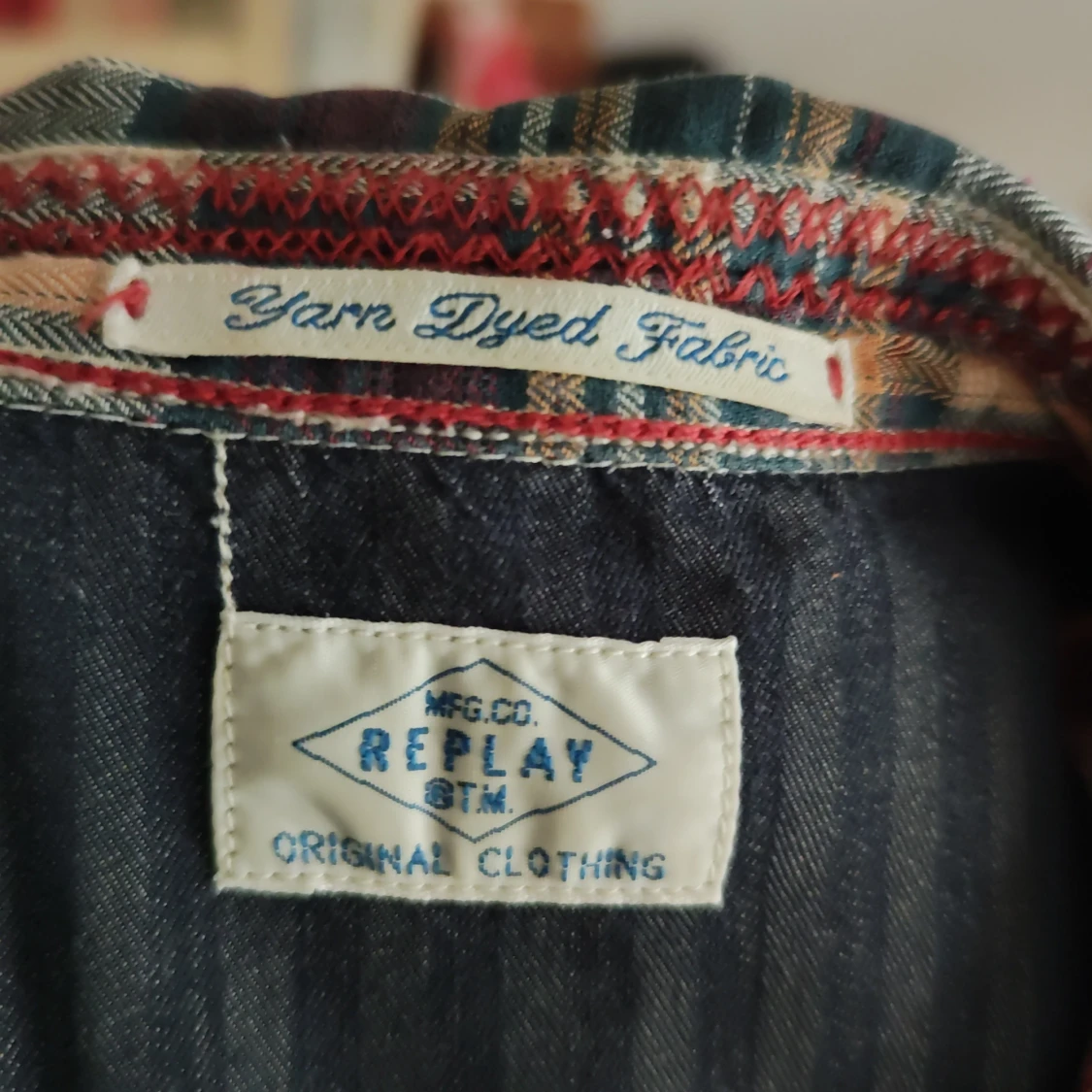 Rutig skjorta från Replay - 2