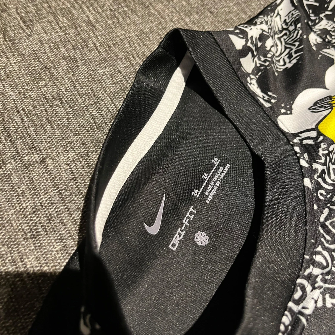 Svart och vit fotbollströja från Nike - 2