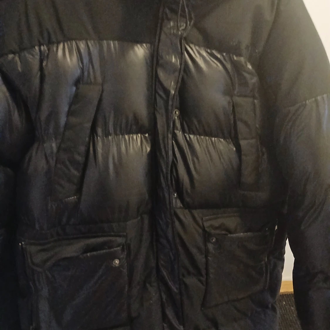 Svart pufferjacka från IQ - 1