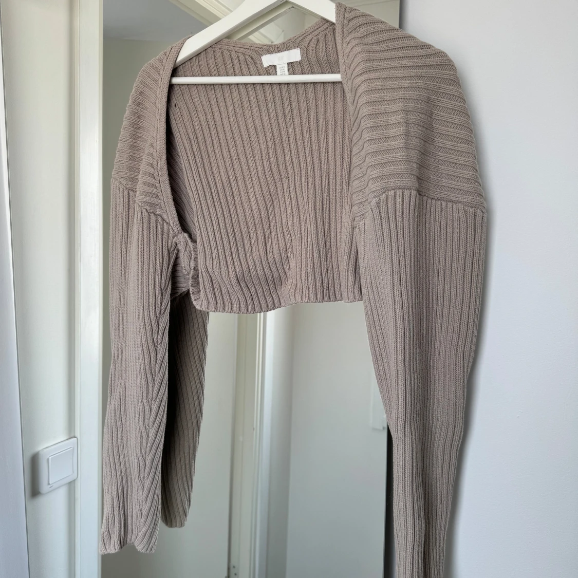 Beige kofta från HM
