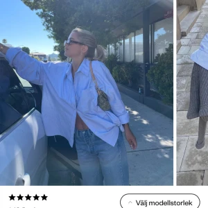 Djerf Avenue skjorta - Säljer min randiga Djerf Avenue skjorta i storlek M. Skjortan är i mycket bra skick💗