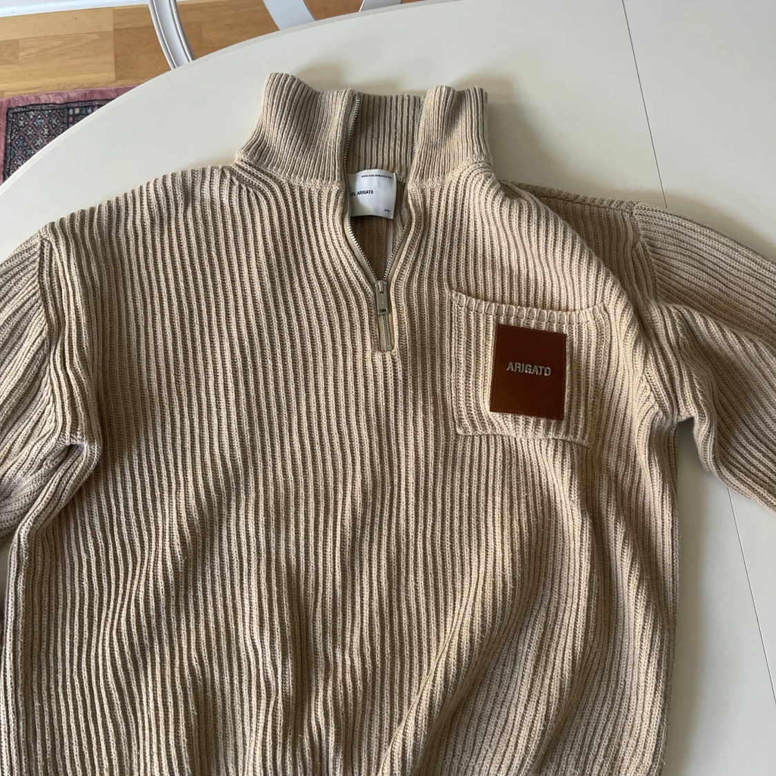 Beige halfzip från arigato - 92